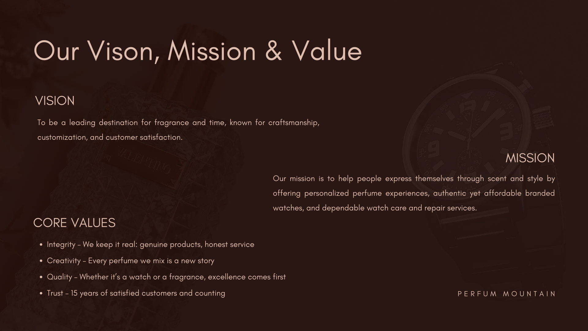 Perfum Mountain Trading LLC